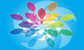 Blue Colored Background